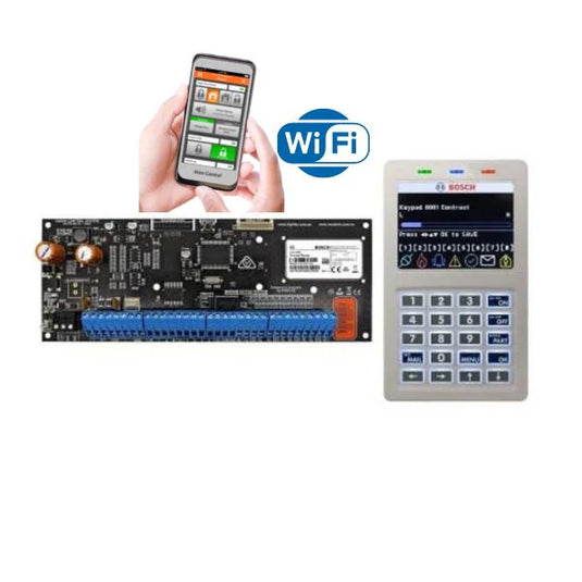 [CC610GWF] Bosch Solution 6000 Alarm PCB Board with 3.5" Colour Screen Wi-Fi Keypad - Polar Tech Australia