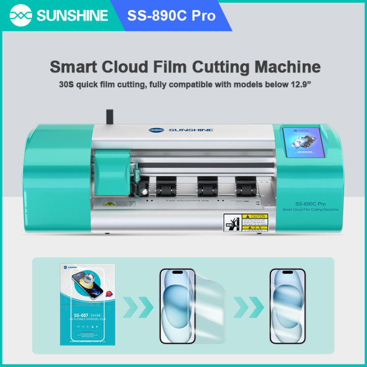 Cargue la imagen en el visor de la galería, [SS-890C Pro] SUNSHINE Multifunctional Intelligent Cloud Film Cutting Machine（12.9 INCH)/Upgraded version - Polar Tech Australia
