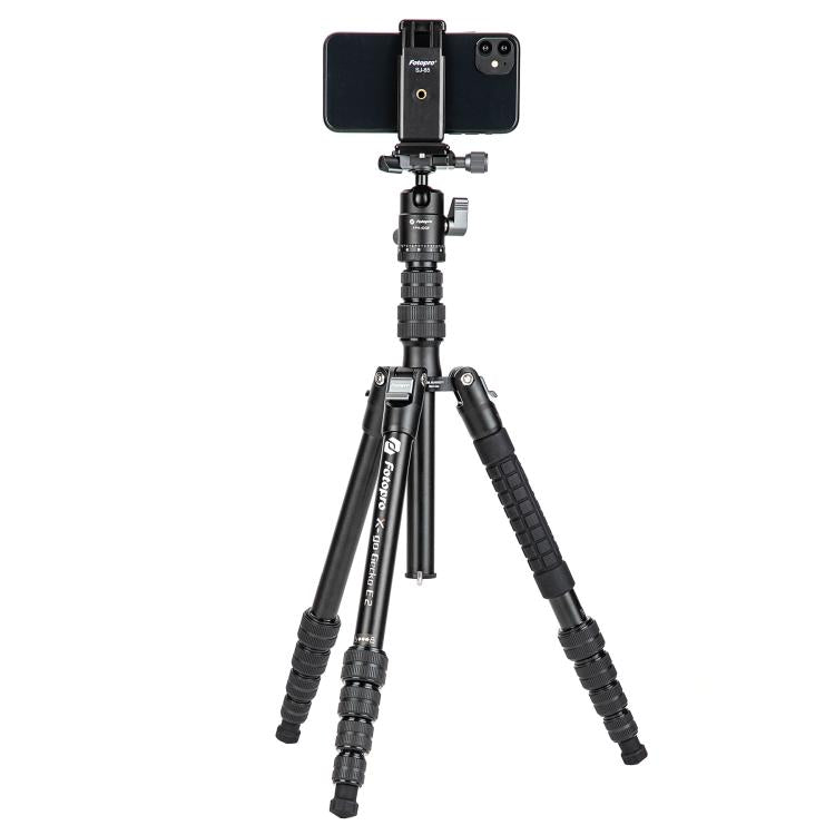 Load image into Gallery viewer, Fotopro X-go Gecko E 2 5-Section Aluminum 2 in 1 Tripod Monopod
