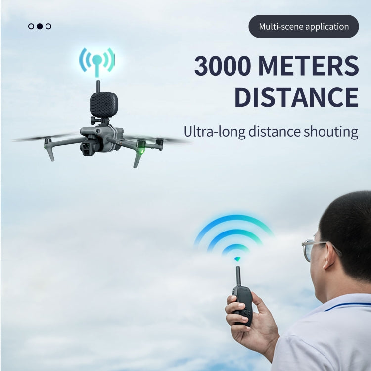 Load image into Gallery viewer, STARTRC Drone Megaphone Wireless Portable Speaker 3KM Control for DJI Mavic / Air / Mini Series
