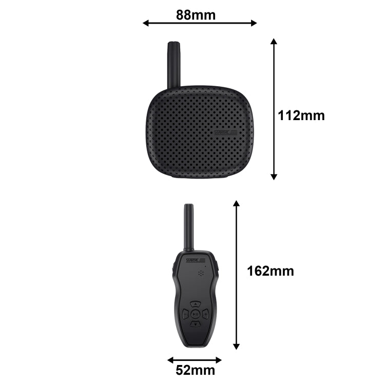 Load image into Gallery viewer, STARTRC Drone Megaphone Wireless Portable Speaker 3KM Control for DJI Mavic / Air / Mini Series
