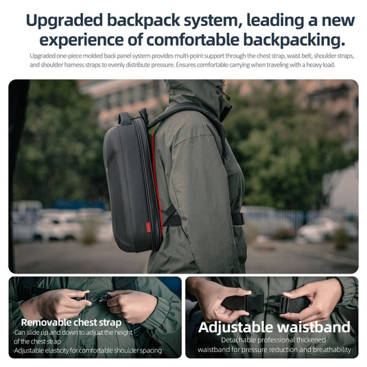 STARTRC Hard Shell Waterproof Backpack for DJI Drones