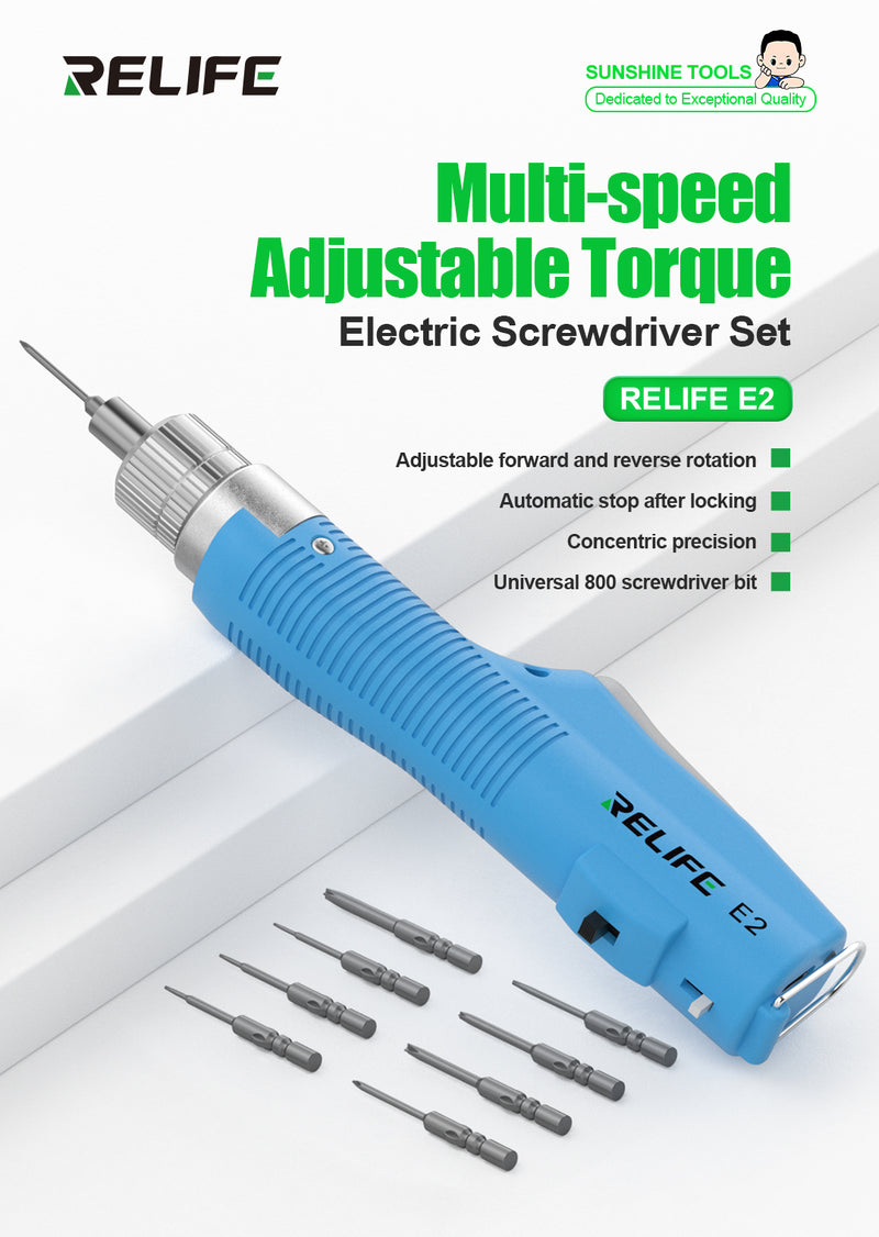 Chargez l&#39;image dans la visionneuse de la galerie, RELIFE E2 Electric Screwdriver Set
