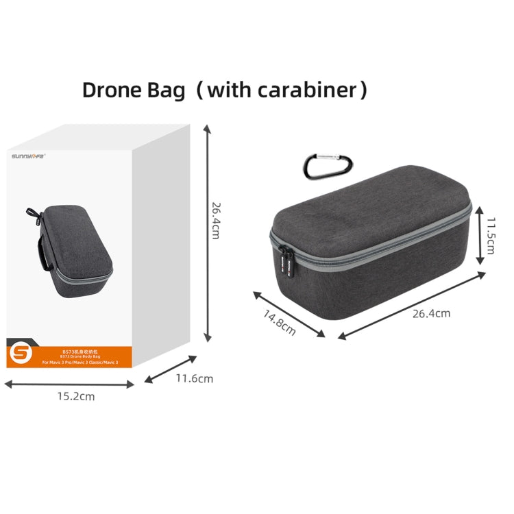 Chargez l&#39;image dans la visionneuse de la galerie, DJI Mavic 3 Pro / 3 Classic / 3 Sunnylife Storage Bag Handbag Drone Body Bag
