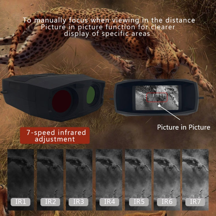 Chargez l&#39;image dans la visionneuse de la galerie, [NV6000] Outdoor Hunting Twilight Full Color 4K HD Binocular Night Vision
