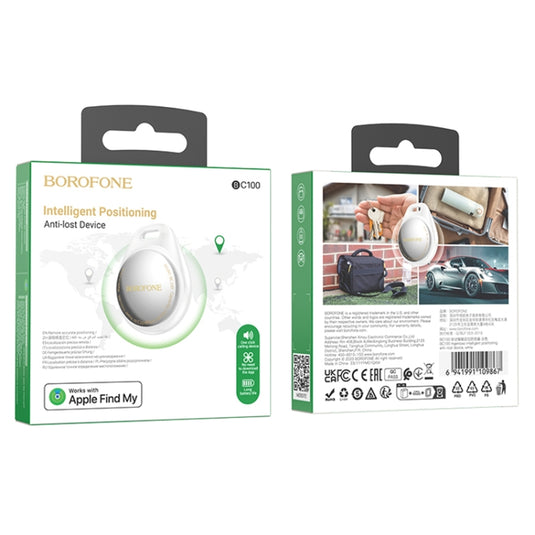 Borofone BC100 Smart Positioning Anti-lost Device (White)