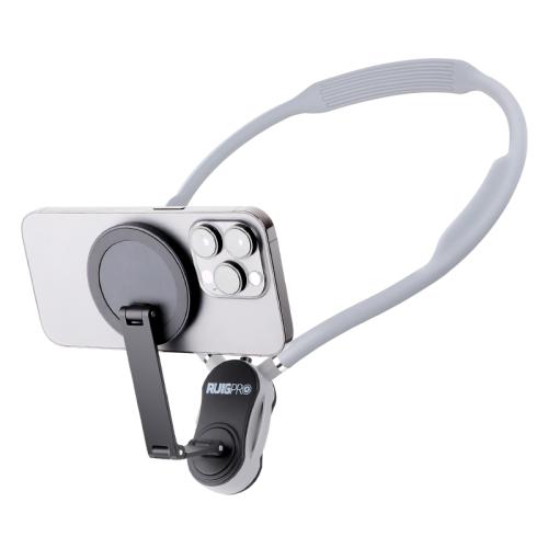 Load image into Gallery viewer, RUIGPRO Magnetic Neck Mount Anti-shake Phone Bracket
