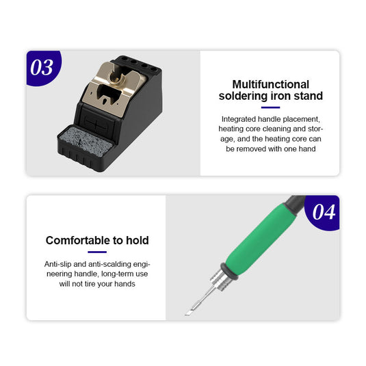 GVM T12S Smart Soldering Station – T210S Model