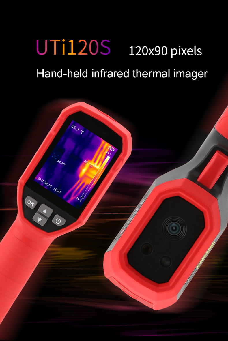 Chargez l&#39;image dans la visionneuse de la galerie, [UTi120S] UNI-T  Infrared Thermal Imager Handheld Temperature Thermal Camera PCB Circuit Industrial Testing
