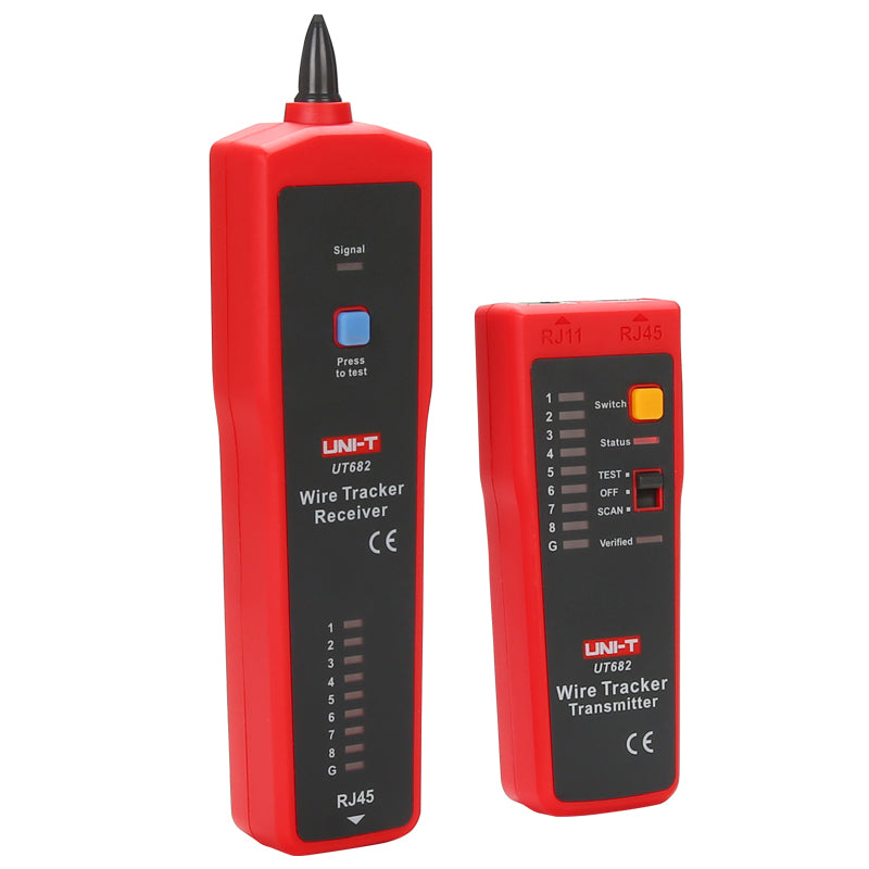 Load image into Gallery viewer, [UT682] UNI-T Network Wire Tester Tracker RJ11 RJ45 Wire Line Finder Lan tester Handheld Cable Testing Tool for Network Maintenanc
