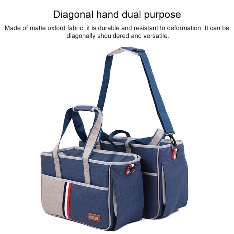 Cargue la imagen en el visor de la galería, DODOPET Outdoor Portable Oxford Cloth Cat Dog Pet Carrier Bag Handbag Shoulder Bag, Size: 43 x 19 x 26cm, Size: 43 x 19 x 26cm
