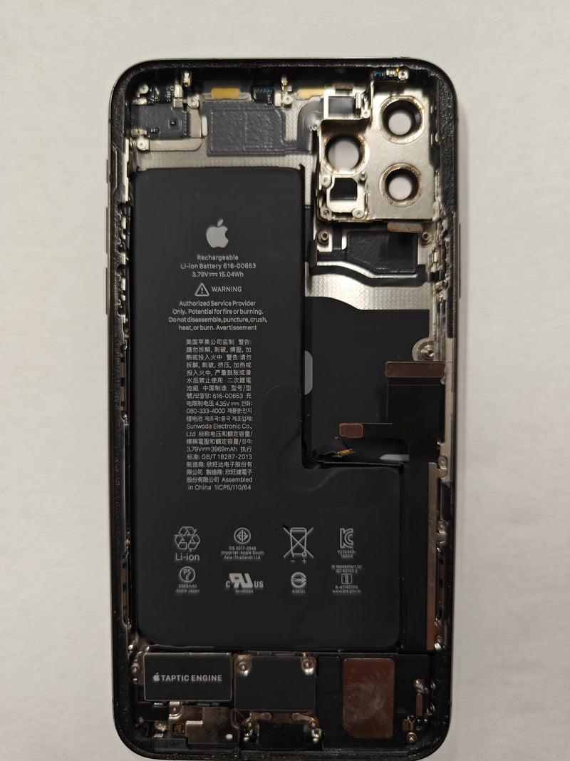 Chargez l&#39;image dans la visionneuse de la galerie, [Used][With Built-in OEM Parts] Apple iPhone 11 Pro Max Back Glass Housing Frame - Polar Tech Australia
