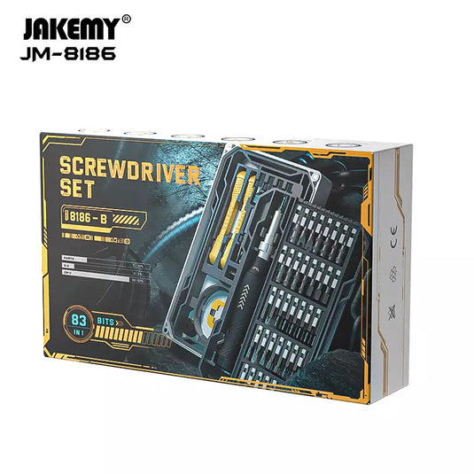 [JM-8186] JAKEMY 83-in-1 Magnetic Screwdriver Set