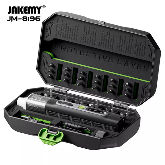 [JM-8196] Jakemy 35 in 1 All-in-One Smart Dual Dynamics Precision Electric Screwdriver set