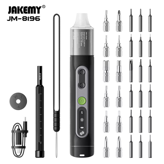 [JM-8196] Jakemy 35 in 1 All-in-One Smart Dual Dynamics Precision Electric Screwdriver set