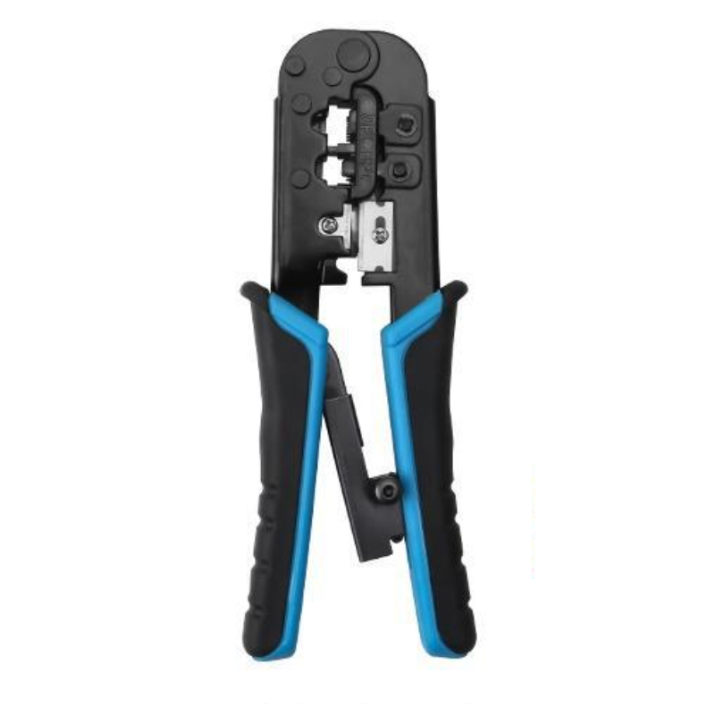 Chargez l&#39;image dans la visionneuse de la galerie, [108 in 1] Portable Self-adjusting 6P/8P Crimping Pliers Wire Cable End Sleeve Ferrule Cutter Crimper Network Ethernet Internet Cable Clamp Tool Tester Set - Polar Tech Australia
