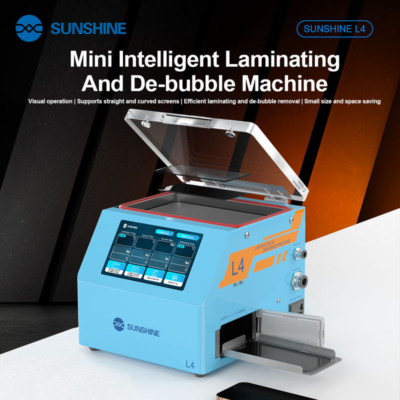 Cargue la imagen en el visor de la galería, [SUNSHINE L4] Mini Intelligent Laminating &amp; De-Bubble Machine
