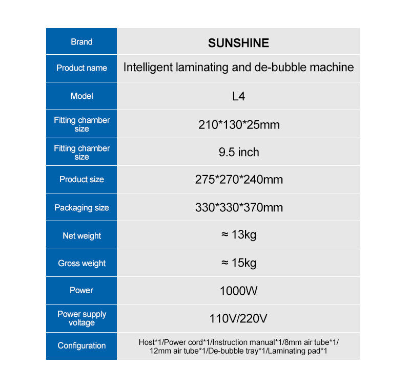 Load image into Gallery viewer, [SUNSHINE L4] Mini Intelligent Laminating &amp; De-Bubble Machine
