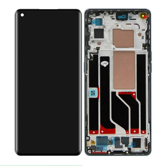 [ORI] [With Frame] OPPO Reno6 Pro 5G (CPH2249) - AMOLED LCD Display Touch Digitiser Screen Assembly - Polar Tech Australia