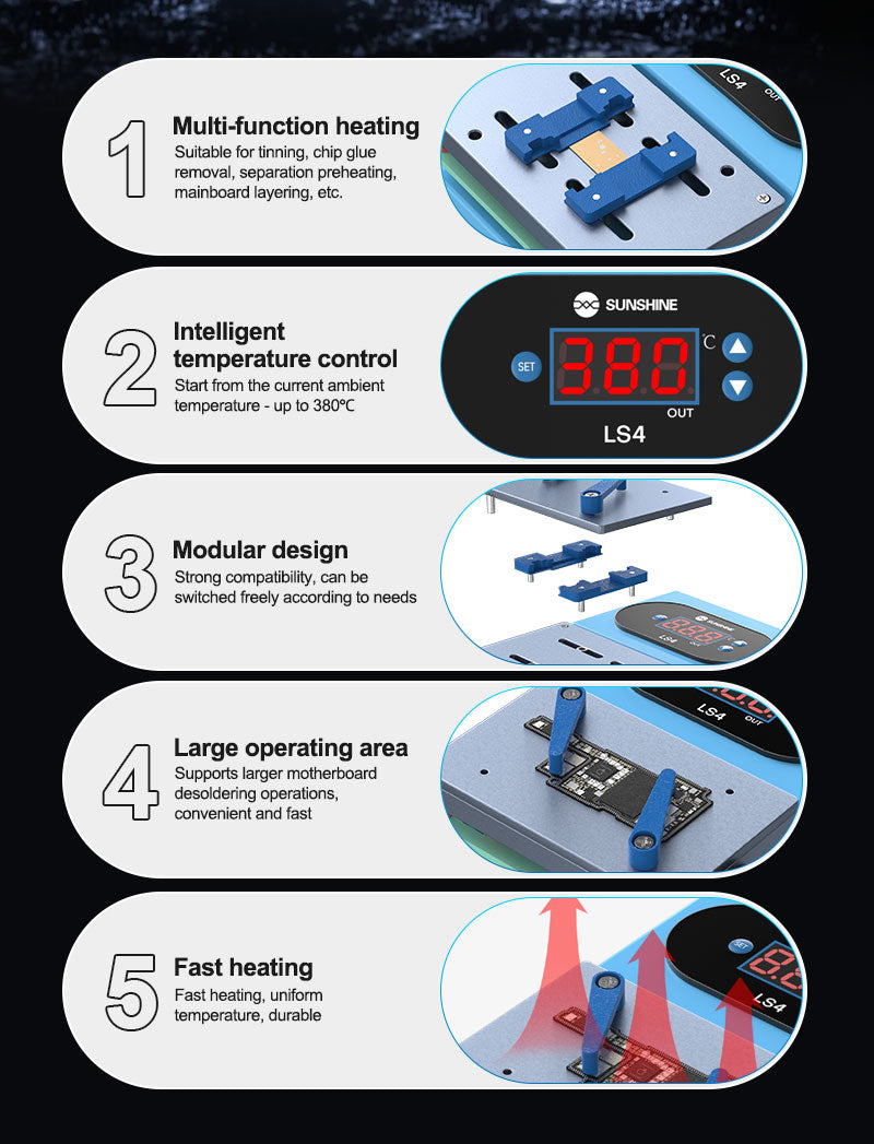 Chargez l&#39;image dans la visionneuse de la galerie, SUNSHINE LS4 Multi-Function Heating Machine
