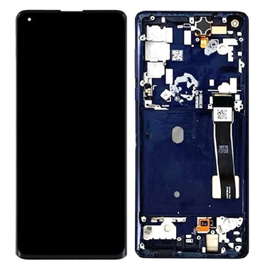 [With Frame] Motorola Moto Edge Plus 5G - AMOLED LCD Display Touch Digitizer Screen Assembly