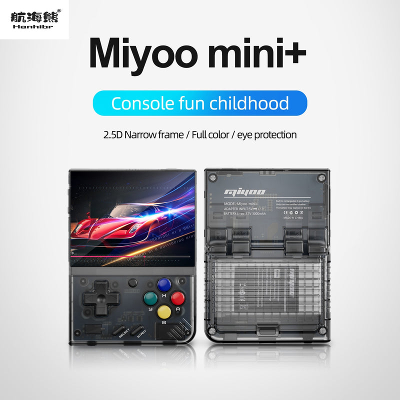 Load image into Gallery viewer, Miyoo Mini Plus 3.5 Inch IPS Screen Retro Handheld Game Console (64GB)
