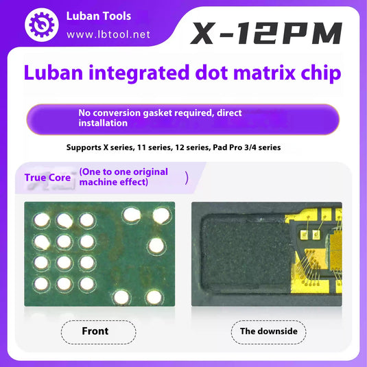 LuBan L3 Mini programador de reparación de batería de identificación facial para iPhone 6- 14Pro Max, matriz de puntos, detección de identificación facial, programa de datos de batería de reparación