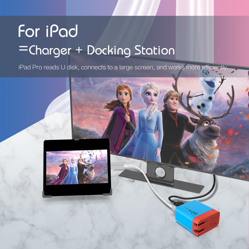 Load image into Gallery viewer, Switch Dock GaN Fast Charging HDMI Hub Portable Dock
