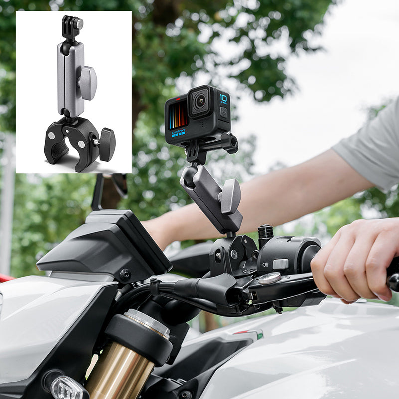 Cargue la imagen en el visor de la galería, GoPro Accessories | Action Camera Mount | Insta360 X3 Bicycle &amp; Motorcycle Handlebar Mount
