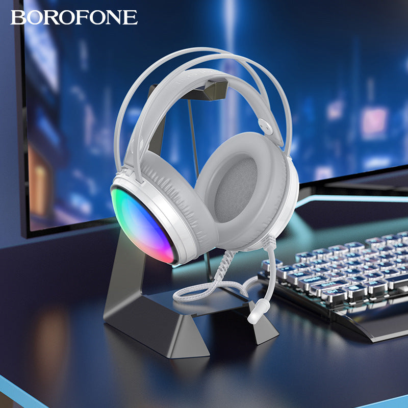 Cargue la imagen en el visor de la galería, [BO108] Borofone Wired RGB Light Gaming Earphone Earpod Headphone - Polar Tech Australia
