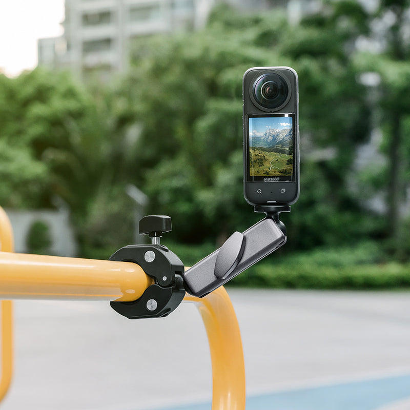 Cargue la imagen en el visor de la galería, GoPro Accessories | Action Camera Mount | Insta360 X3 Bicycle &amp; Motorcycle Handlebar Mount
