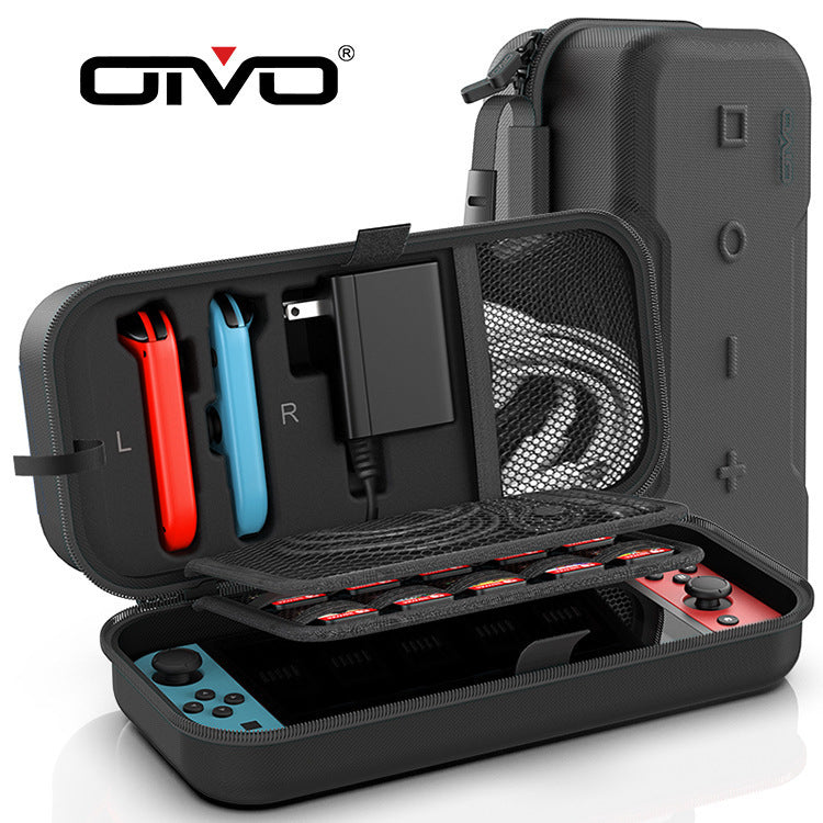 Cargue la imagen en el visor de la galería, [IV-SW188] Nintendo Switch OLED Carrying Case EVA Shockproof Handheld Storage Bag
