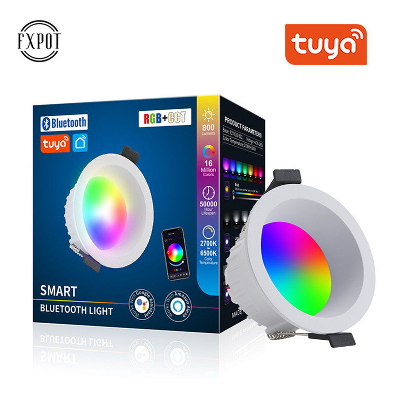 Load image into Gallery viewer, [TUYA Smart Home] RGB LED 15W Downlight Ceiling Light Bluetooth Wireless Control - Polar Tech Australia
