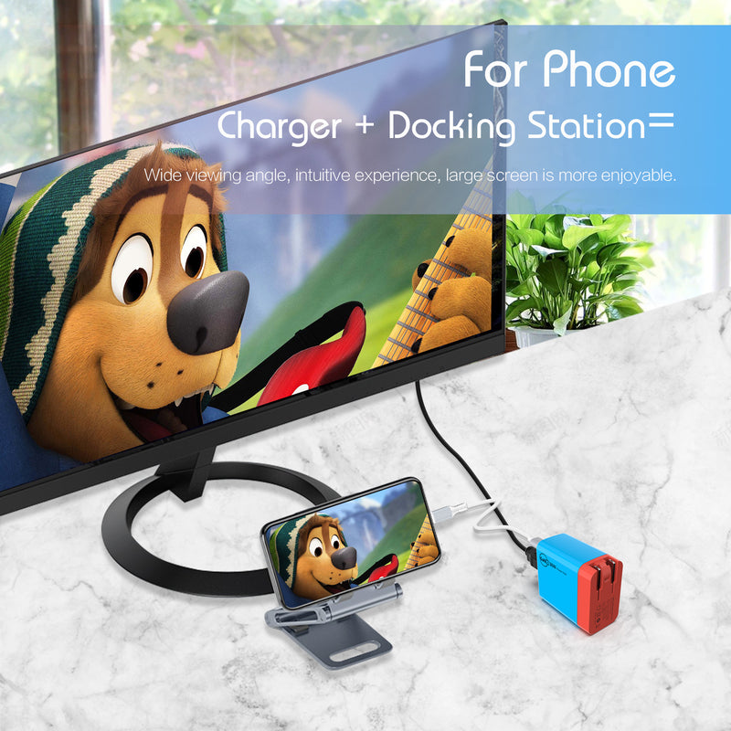 Load image into Gallery viewer, Switch Dock GaN Fast Charging HDMI Hub Portable Dock
