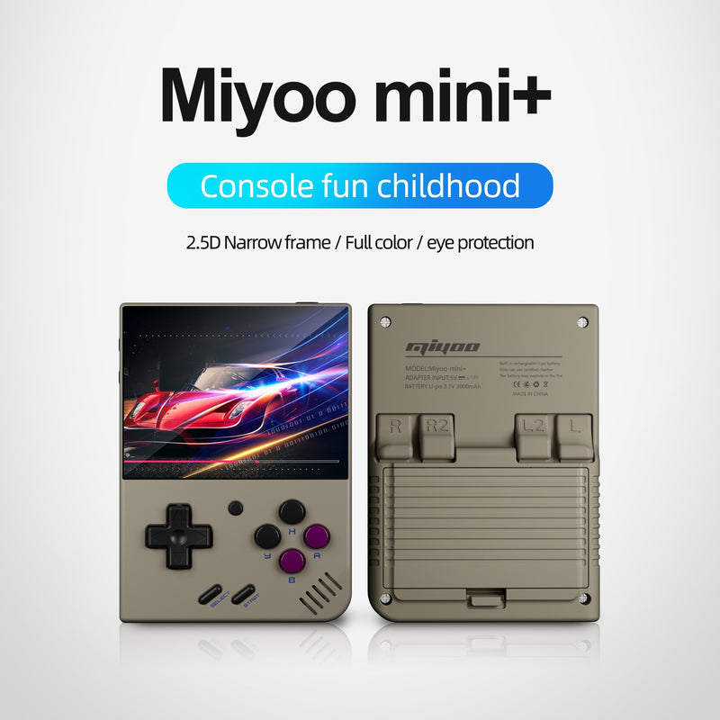 Load image into Gallery viewer, Miyoo Mini Plus 3.5 Inch IPS Screen Retro Handheld Game Console (64GB)
