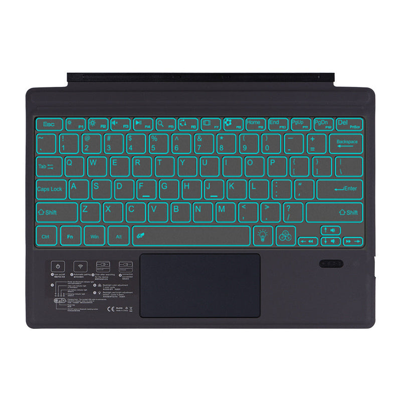 Chargez l&#39;image dans la visionneuse de la galerie, Microsoft Surface Pro 8/9/X Compatible Wireless Keyboard Cover With Back light - Polar Tech Australia
