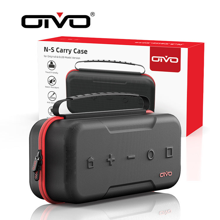 Chargez l&#39;image dans la visionneuse de la galerie, [IV-SW188] Nintendo Switch OLED Carrying Case EVA Shockproof Handheld Storage Bag
