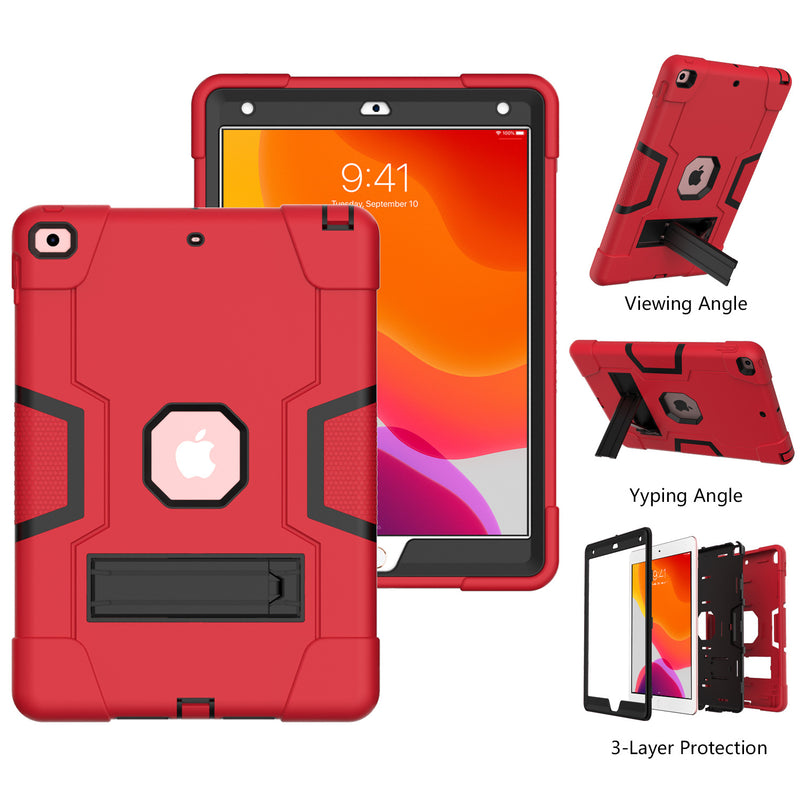 Cargue la imagen en el visor de la galería, Apple iPad 7th/8th/9th 10.2&quot; - Defender Heavy Duty Drop Proof Rugged Protective Stand Case - Polar Tech Australia
