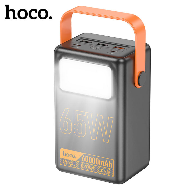 Cargue la imagen en el visor de la galería, [J110A][60000mAh][LED Light] HOCO Universal Ports PD 65W &amp; QC 3.0 Fast Charging Power Bank - Polar Tech Australia
