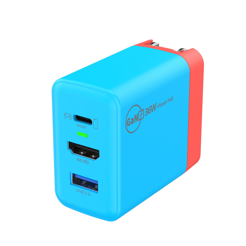 Load image into Gallery viewer, Switch Dock GaN Fast Charging HDMI Hub Portable Dock
