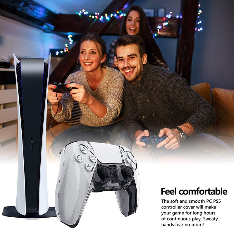 Cargue la imagen en el visor de la galería, PS5 Wireless Controller Full Cover Crystal Protective Case
