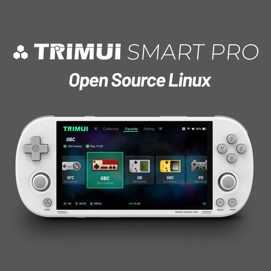 Trimui Smart Pro Handheld Game Console Open Source Linux System