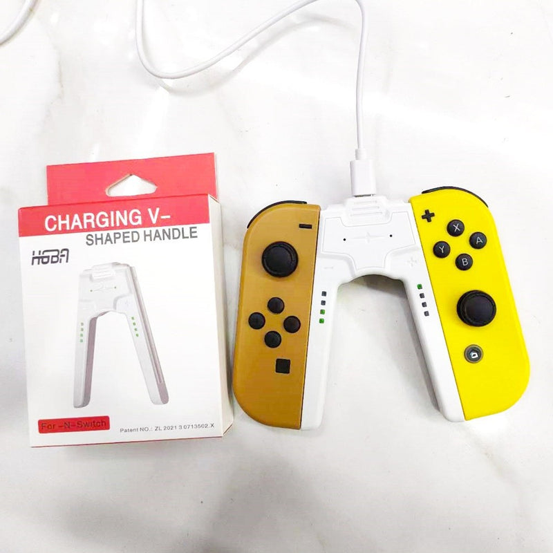 Cargue la imagen en el visor de la galería, [HNS-017/HNS-B023] Nintendo Switch Joy-Con Charging Grip for Switch OLED Left and Right Controllers
