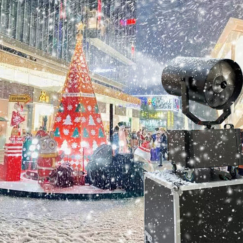 Cargue la imagen en el visor de la galería, Artificial Snow Maker Machine for Mall Christmas Displays, Scenic Spots,Photography and Outdoor Snowfall Effects
