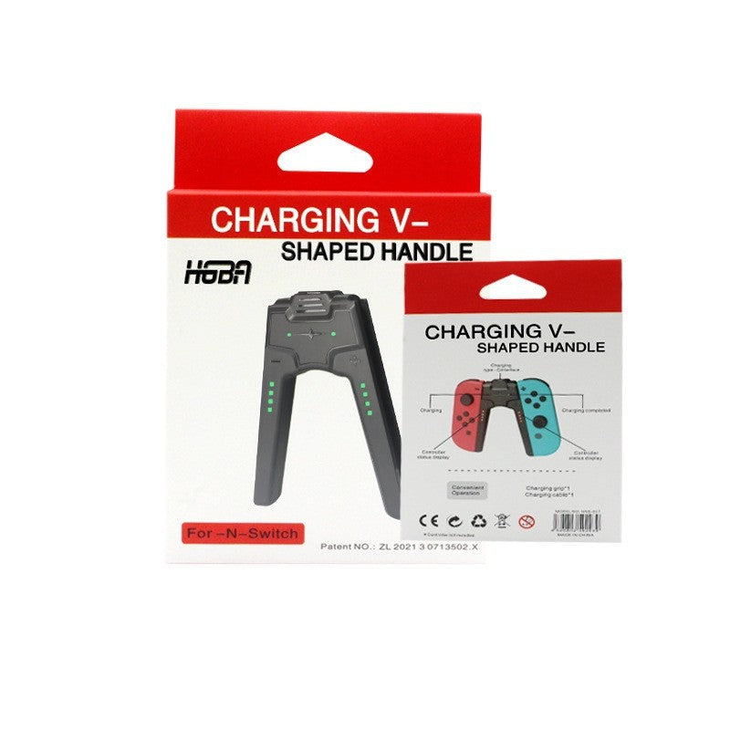 Chargez l&#39;image dans la visionneuse de la galerie, [HNS-017/HNS-B023] Nintendo Switch Joy-Con Charging Grip for Switch OLED Left and Right Controllers
