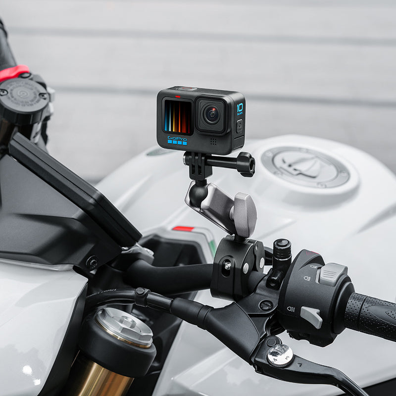 Cargue la imagen en el visor de la galería, GoPro Accessories | Action Camera Mount | Insta360 X3 Bicycle &amp; Motorcycle Handlebar Mount
