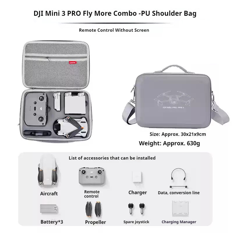 Cargue la imagen en el visor de la galería, DJI Mini 3/4 Pro/2 SE Storage Bag Portable Case
