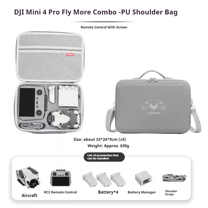 Cargue la imagen en el visor de la galería, DJI Mini 3/4 Pro/2 SE Storage Bag Portable Case
