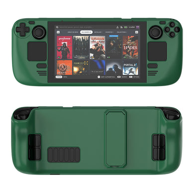 Steam Deck - Colorful Protective Case, Skin-Friendly Texture , Protective Cover with Stand Accessories