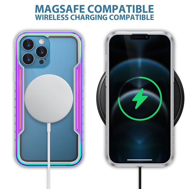 Chargez l&#39;image dans la visionneuse de la galerie, [Magsafe Compatible][Foldable Kick Stand Ring] Apple iPhone 14/Plus/Pro/Max Military Defense Heavy Duty Drop Proof Case - Polar Tech Australia
